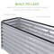 Best Choice Products 8x2x2ft Outdoor Metal Raised Garden Bed, Planter Box for Vegetables, Flowers, Herbs